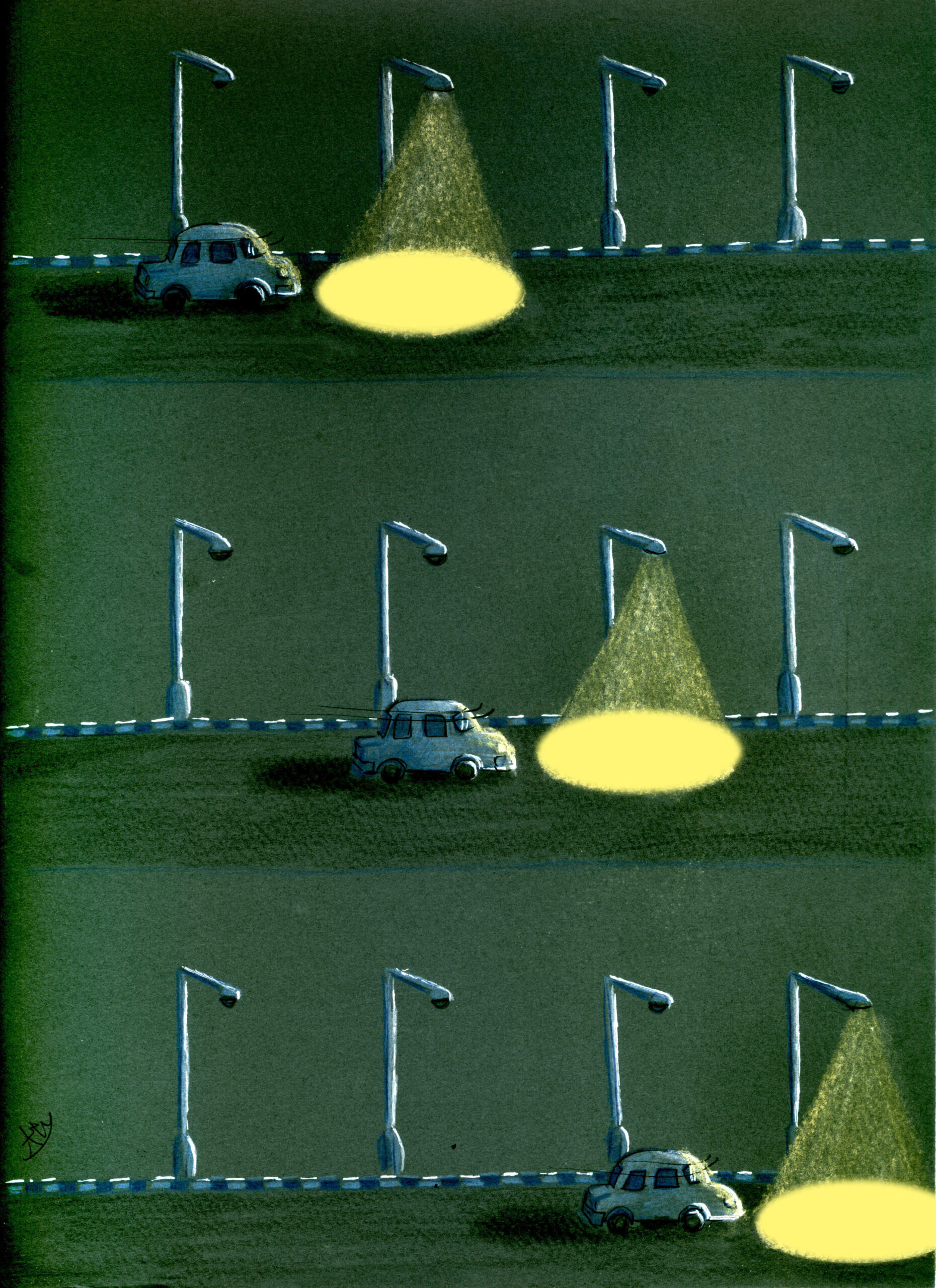 مصرف بهینه برق در معابر