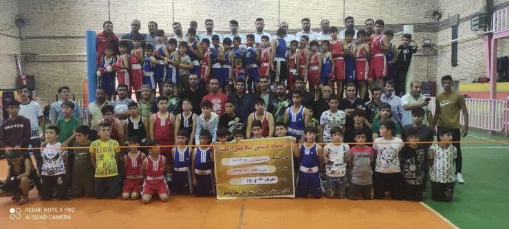 مسابقات قهرمانی خردسالان بوکس استان در چاراویماق